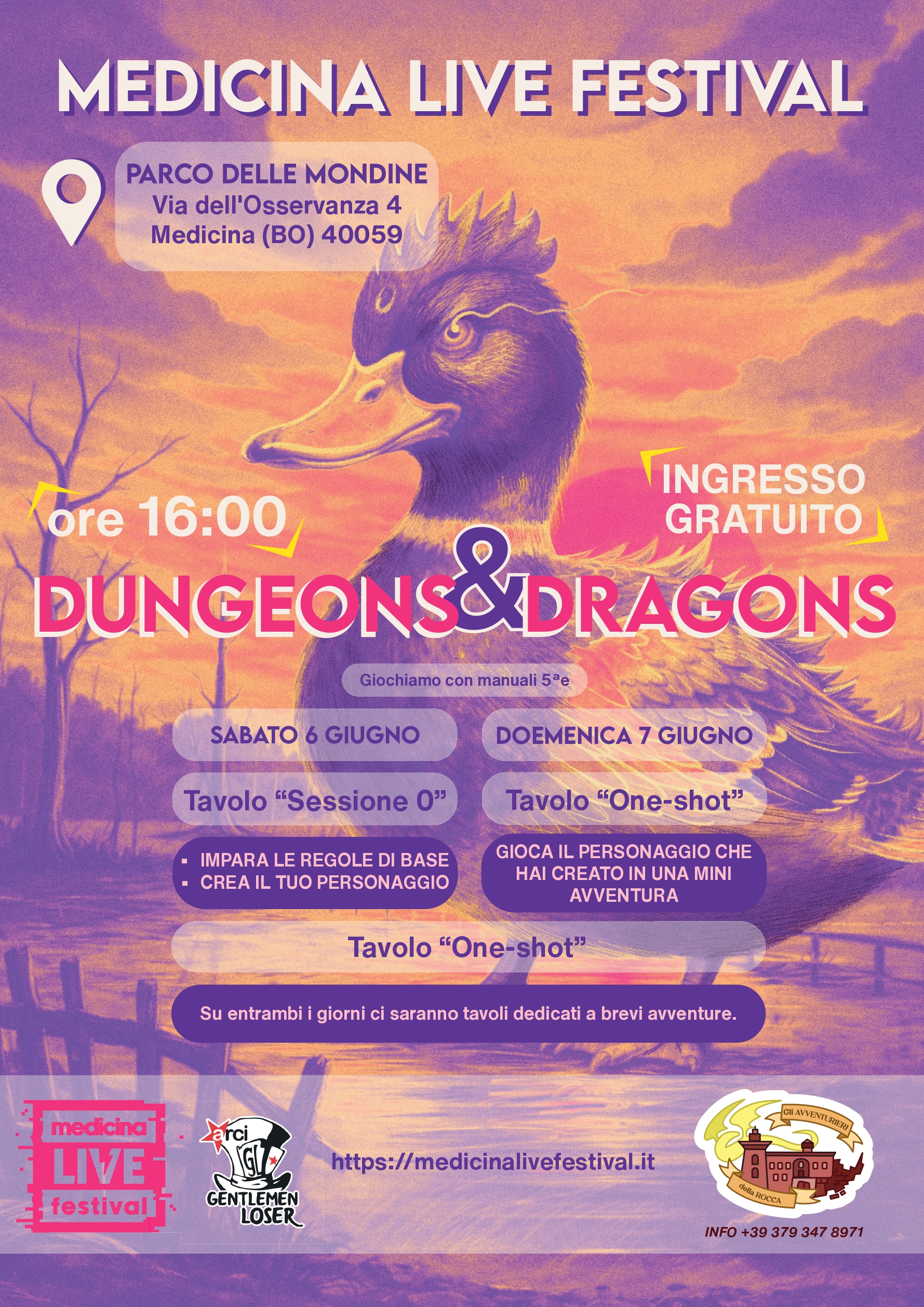 Locandina prossimo evento